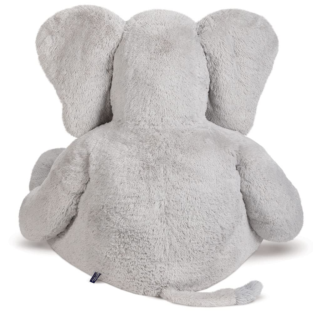 Vermont Teddy Bear elephant long trunk highlight for playful poses