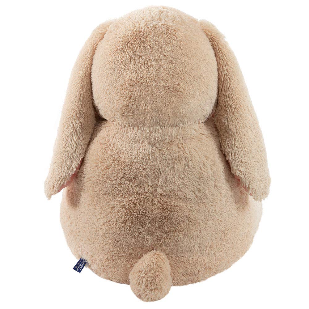 Vermont Teddy Bear giant bunny 4ft ultra-soft fur close-up emphasizes plush texture.
