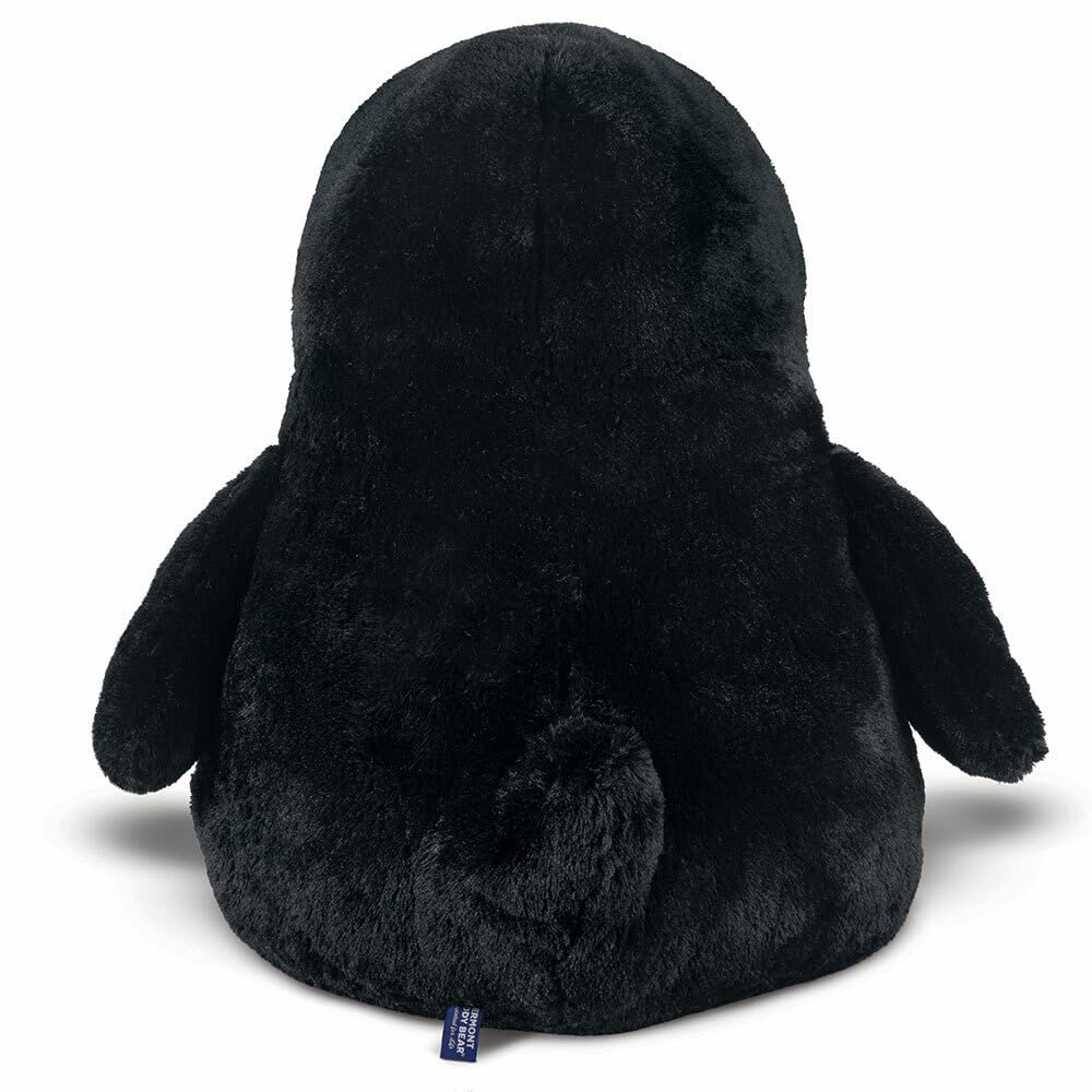 Vermont Teddy Bear 28-inch penguin standing pose, display-worthy.