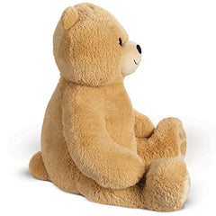 Vermont Teddy Bear ultra-soft fur closeup shows plush texture and inviting snuggles