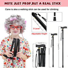 VersaCharm retractable cane set provides safe, fun props for photos.