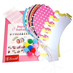 Vesil hats ideal for cake smash moments and classroom decor