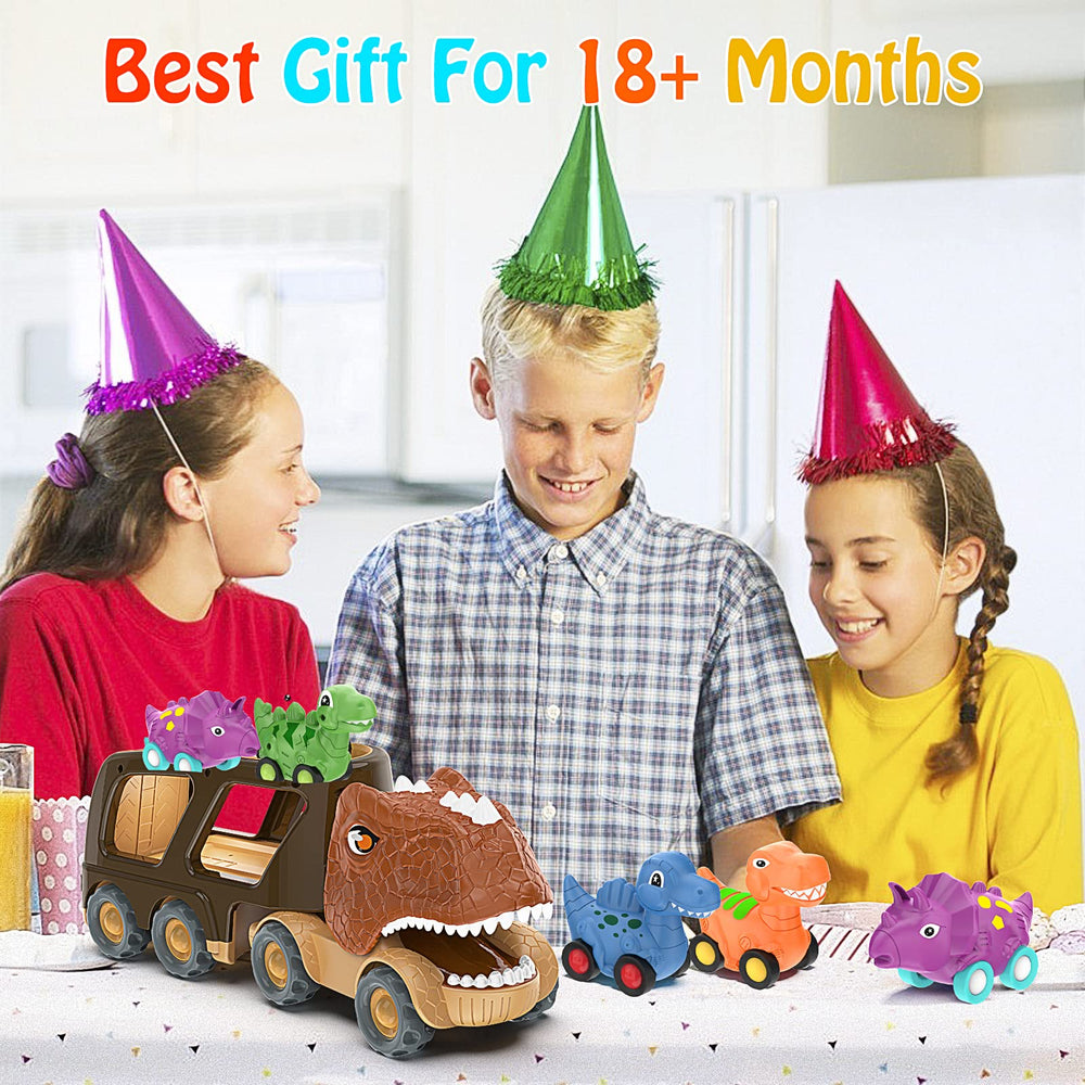 Veslier dinosaur truck makes a thoughtful gift for birthdays or holidays