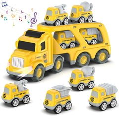 Veslier 5-in-1 transport truck for toddlers promotes exploration.