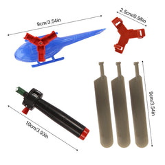 VETE helicopter toys for kids 3+ with easy pull-and-fly setup