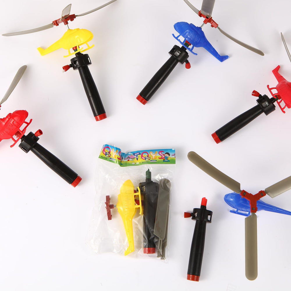 VETE child-safe plastic helicopters designed for durable outdoor and indoor fun