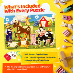 Vevoo I Spy Alphabet Puzzle—engaging, screen-free activity for toddlers