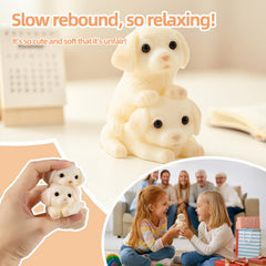 Vexolytrium taba dog squishy cuddling puppies pose ideal for twin gifts
