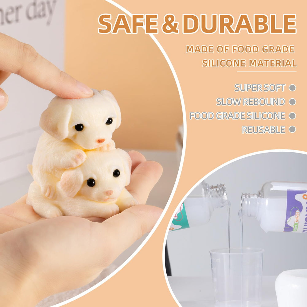Vexolytrium taba dog squishy ultra-soft silicone texture for calming squeezes