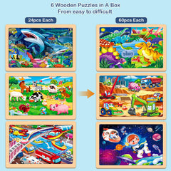 Vextronic space puzzle 24pcs encourages problem solving in kids