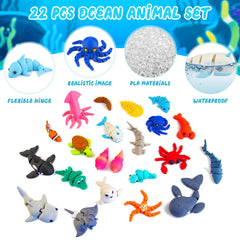 VGBEP whale shark figurine for ocean scene display