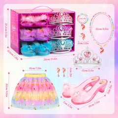 VGOFUN toddler jewelry boutique kit including crowns and necklaces.