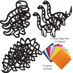 VHALE suncatcher kit includes everything for quick, mess-minimizing classroom crafts.
