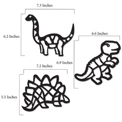 VHALE tissue papers for dinosaur suncatchers enable bright, sunlit art projects.