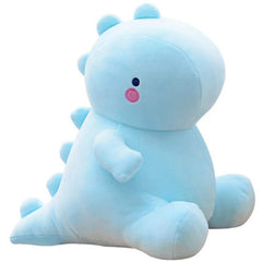 VHYHCY cute blue dinosaur plush toy, ideal for cuddling.