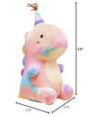 VHYHCY dinosaur plush in arms, travel buddy for kids on the go