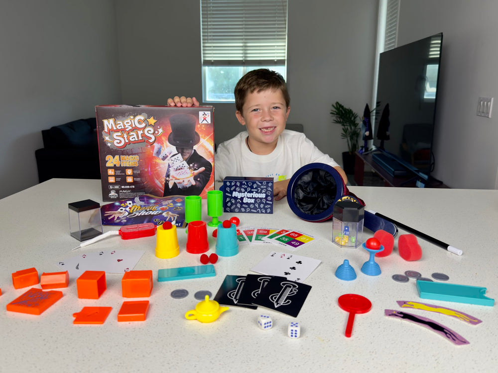 VIANBYE Magic Kit 24-in-1 Durable Components support hours of magic play.