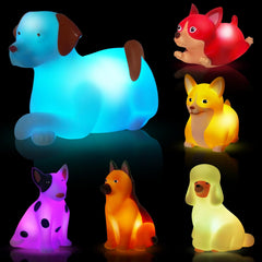 VIBOYLAR bathtime dog toys enhance routine and imaginative play