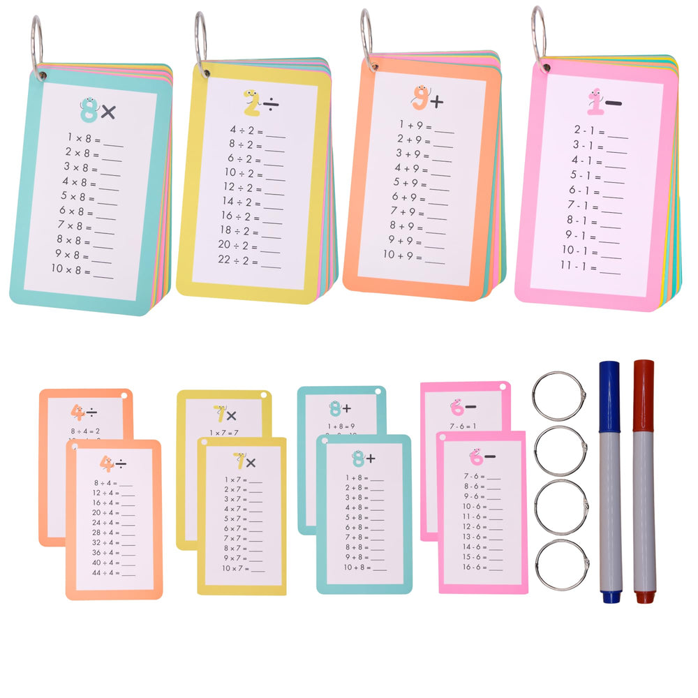 VibsGo addition deck flash cards for grades 1–3 designed for quick addition practice.