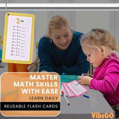 VibsGo flash cards with rings keep decks organized during practice.
