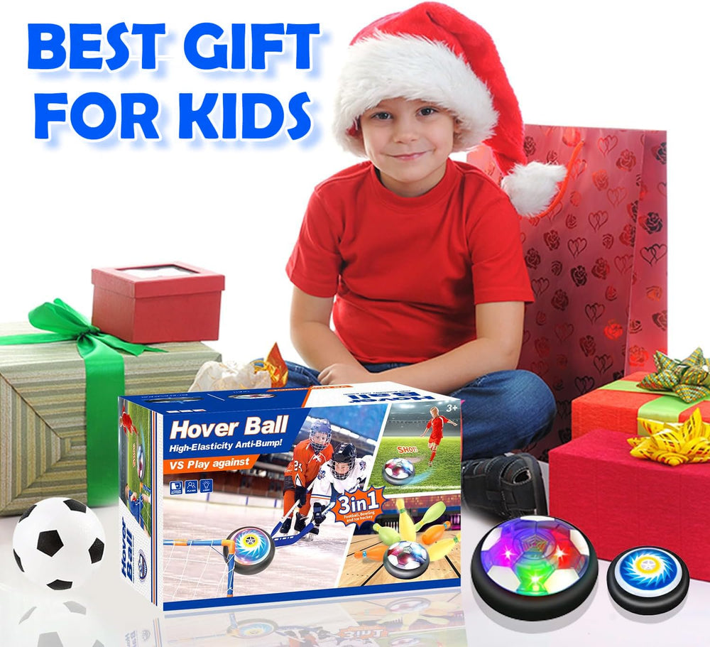 VIBZONFU 2-in-1 set offers versatile soccer and hockey experiences.