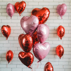 Vibzox heart balloon arrangement ideas for weddings and birthdays