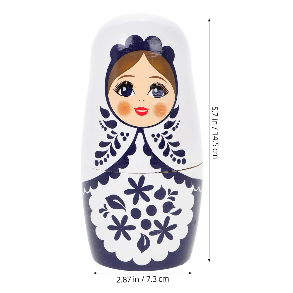 VICASKY gift-ready wooden nesting dolls packaging enhances gifting appeal