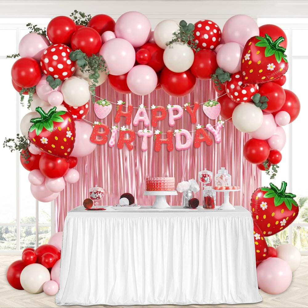 Vicduotex birthday backdrop setup makes a photo area easy and stylish.
