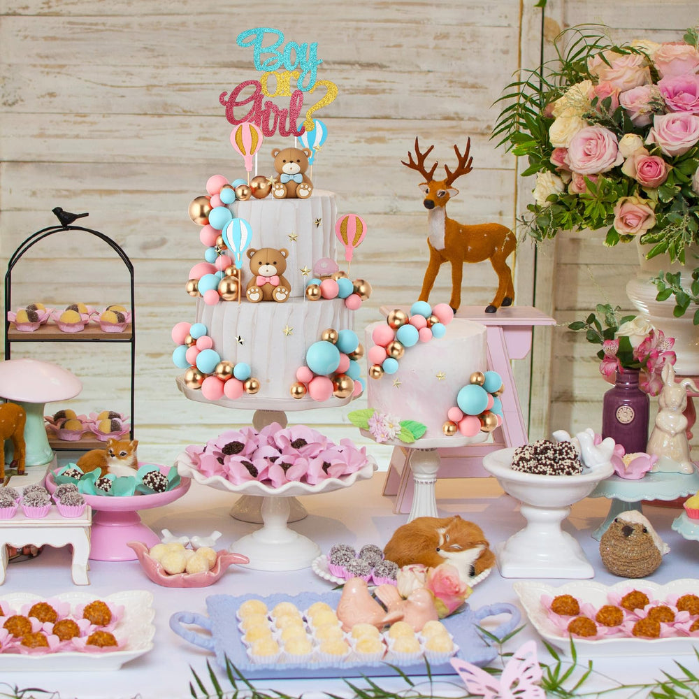 Vicenpal 82pcs cake decor set arrives pre-assembled for quick setup