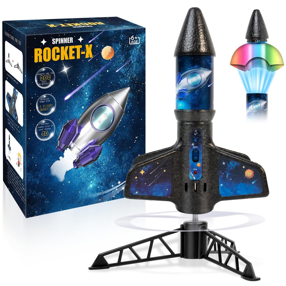 VICHTOP Rocket Launcher assembled for backyard sky adventures.