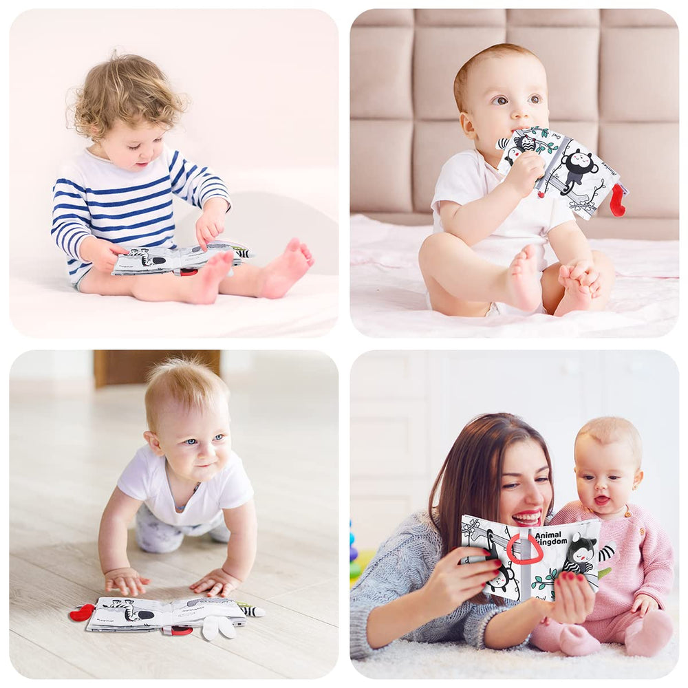 Vicloon Forest Cloth Book easy to clean and colorfast for busy families.