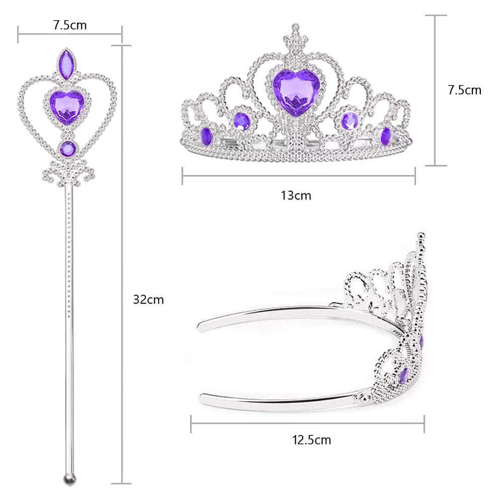 Vicloon princess wand with smooth grip for easy pretend play.