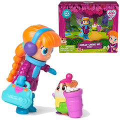Vida the Vet figures with winter gear inspire imaginative veterinary play.