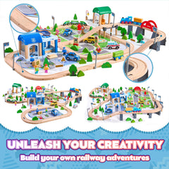 VigorFun police station and park road puzzle inspires problem-solving during playtime