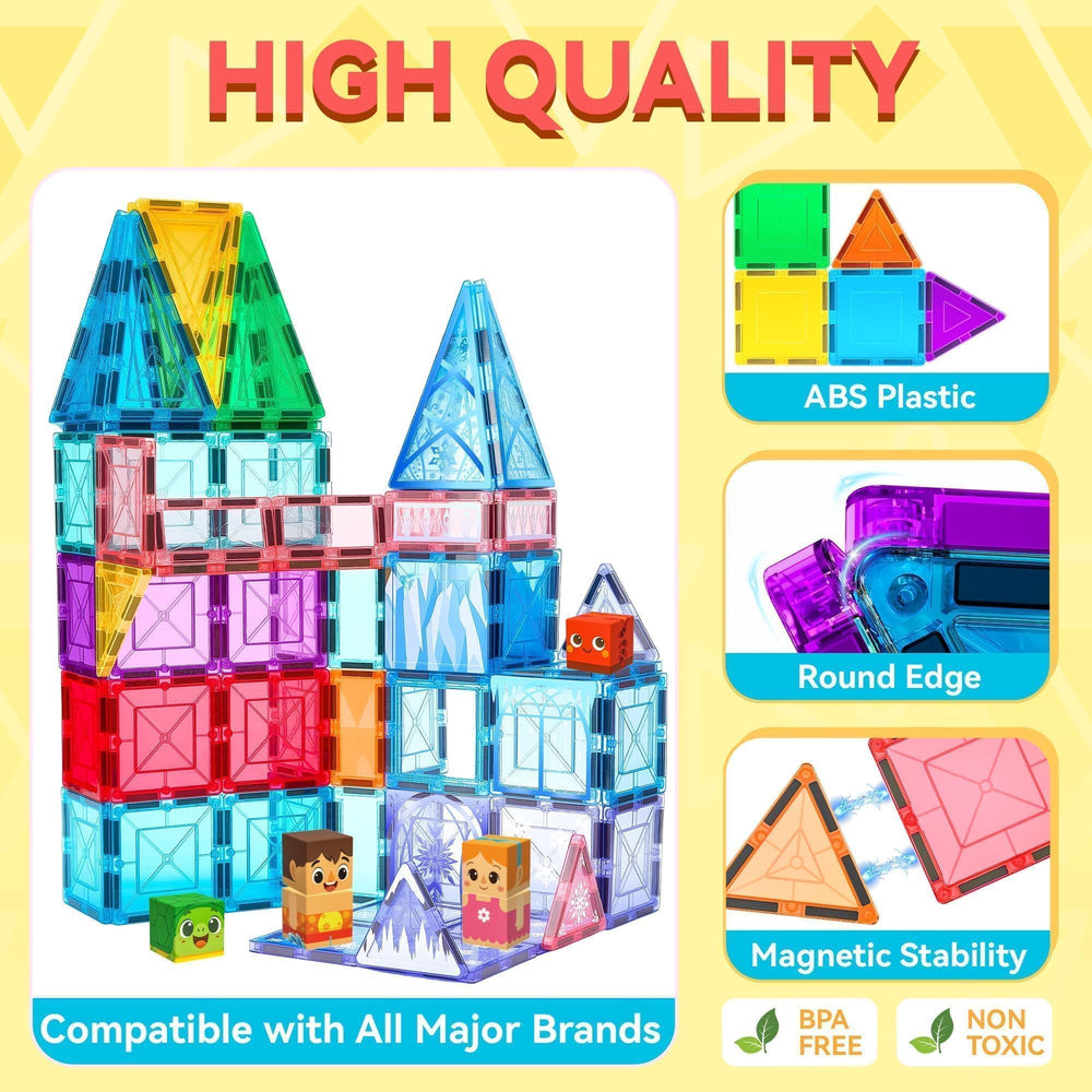 VigorFun safe BPA-free ABS plastic construction with smooth edges for safe use