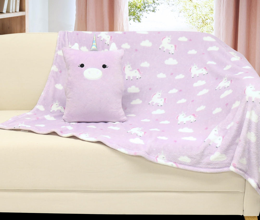 VigorSpring cartoon unicorn design adds charm and cozy backrest