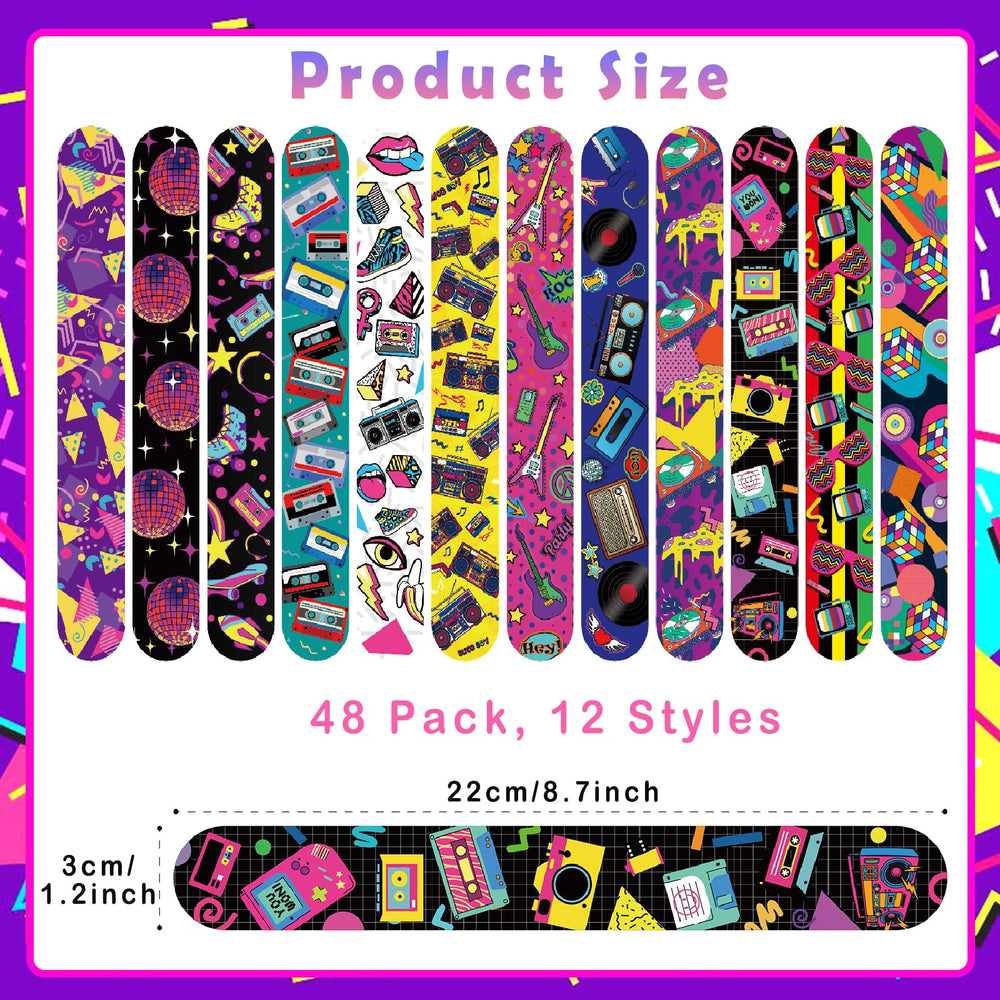Viicoor snap bracelets wristbands display bright designs for easy quick wristwear.