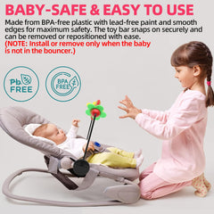 VIKOS BPA-free plastic construction keeps play safe and easy to clean.