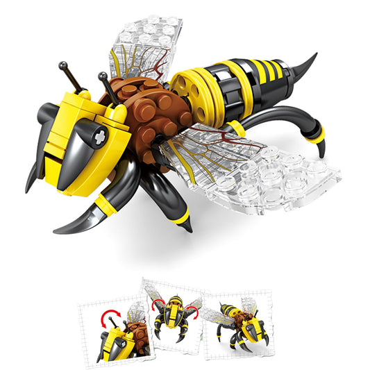 Vilbocr Mantis assembly set with vivid pieces for focused play