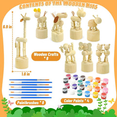Kids painting with Vileafy kit sparks imagination and focus.