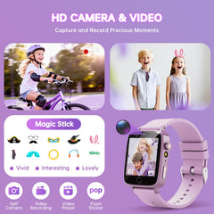 Vilicert Kids Games Watch alarm clock helps routines.