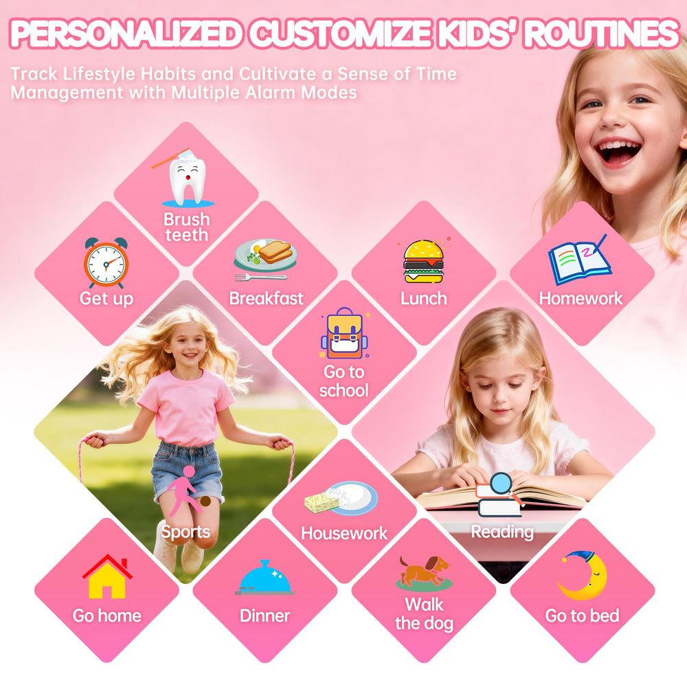 Vilicert Kids Games Watch packaging photo, gift-ready presentation for birthdays.