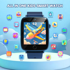 Vilicert Kids Smart Watch games screen showing 26 puzzle games for learning through play.