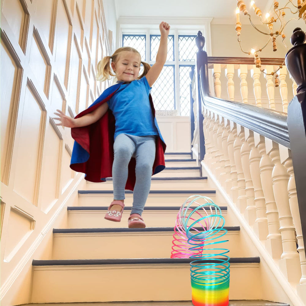 Vinciph safe and durable plastic spring toy for home, classroom, or party rewards.
