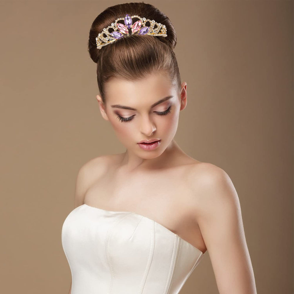 Vinjewelry Rapunzel Tiara one-size-fits-all comfort for kids and adults
