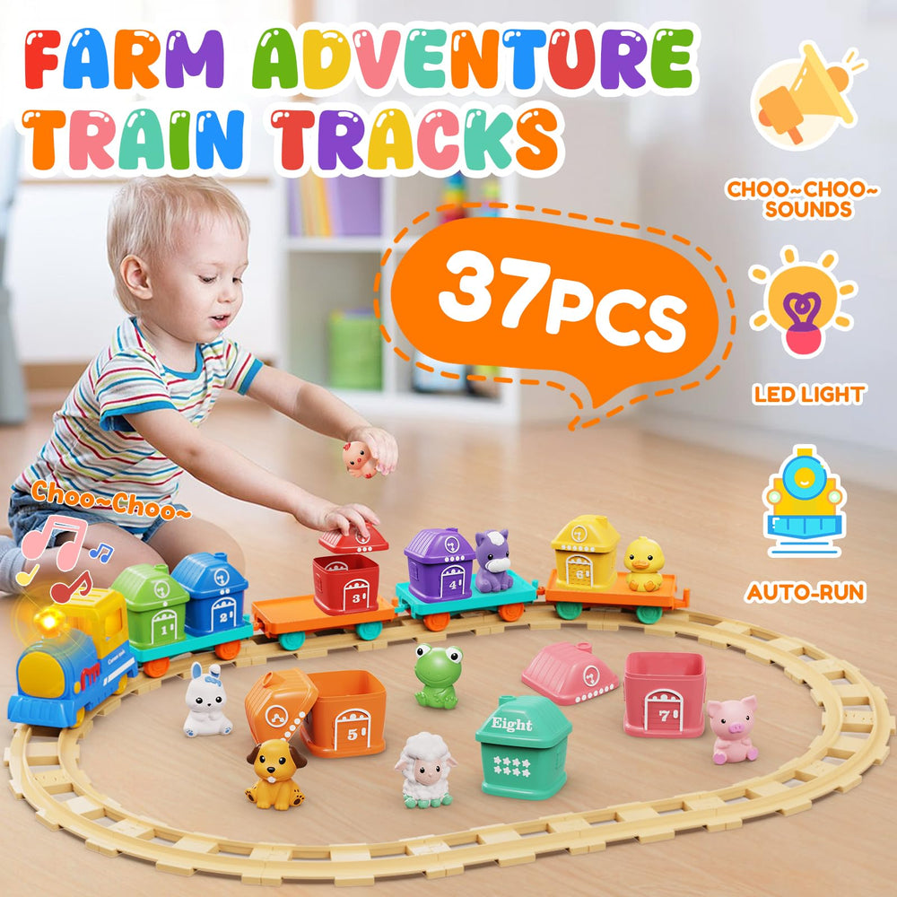 Vinkp Toddler Train Set base chassis for sturdy layouts