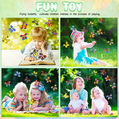 Vinsot colorful butterfly set enhances gift and card presentation