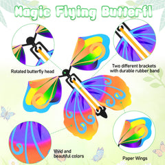 Vinsot butterfly greeting card decor adds festive charm
