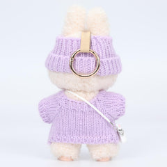 Vintay Labubu 17cm doll photoshoot ready outfit set.