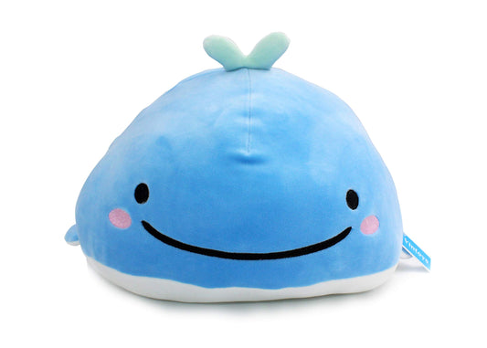 Vintoys Blue Whale Plush close-up of ultra-soft fur for comforting hugs